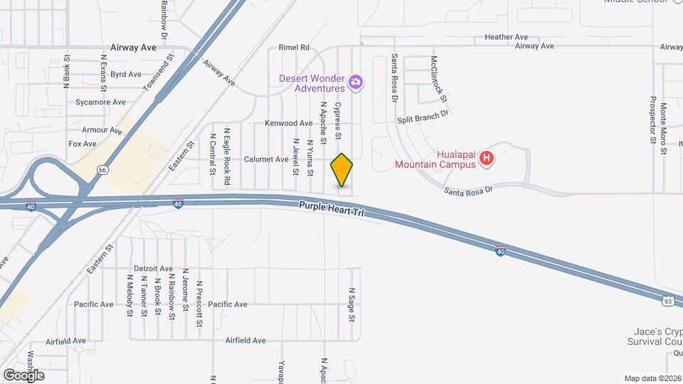 3208 Cypress St Map and Location Details