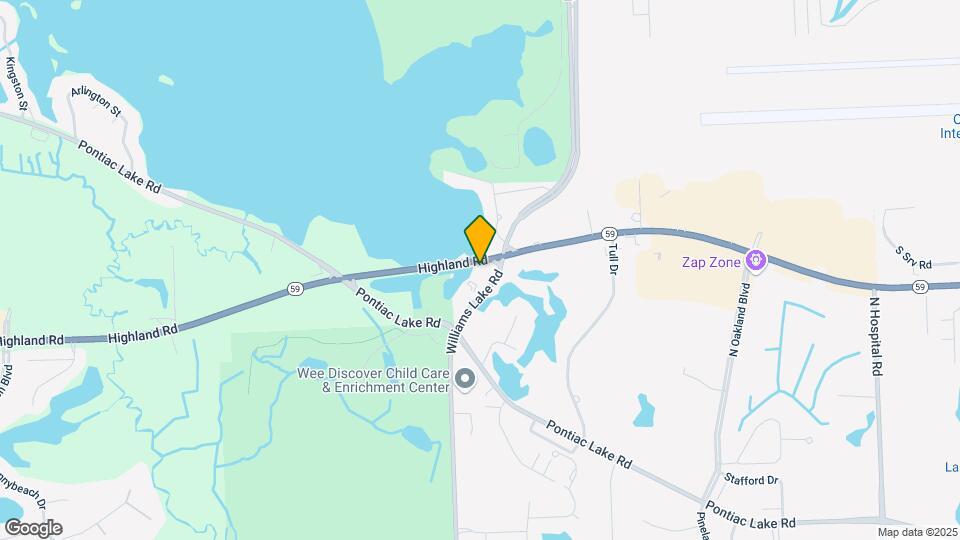 1555 N Williams Lake Rd Map and Location Details