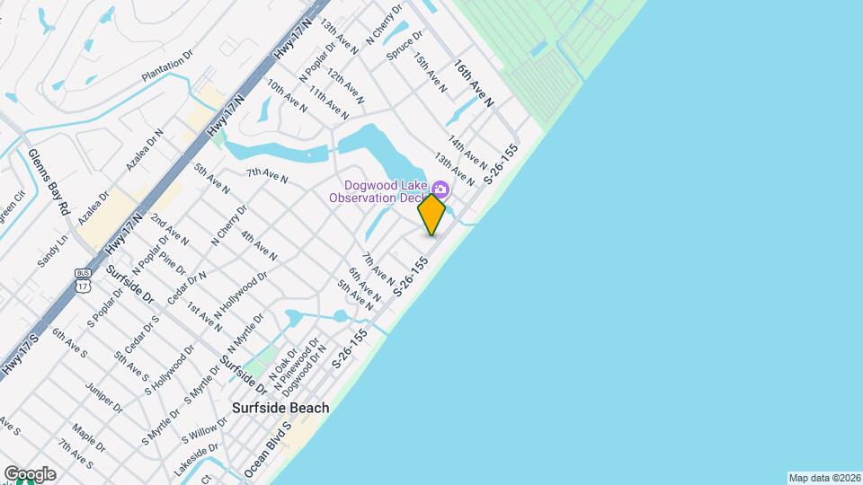 914 N Ocean Blvd, Unit 4 Map and Location Details