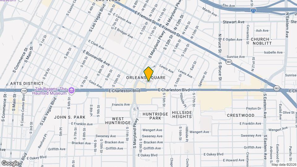525 S 13th St Mapa y Detalles de la Ubicación