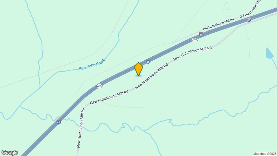 1156 New Hutchinson Mill Rd Map and Location Details