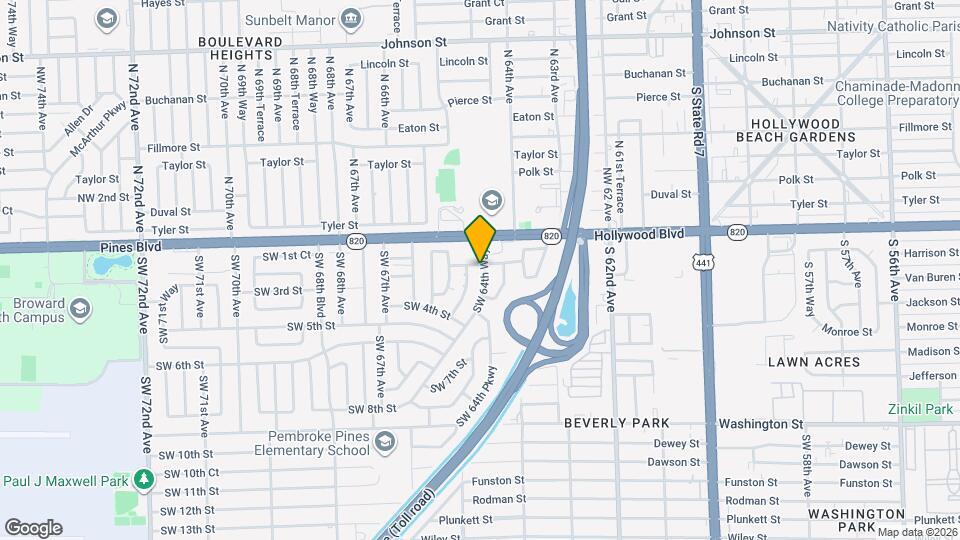 200 SW 64th Way Map and Location Details