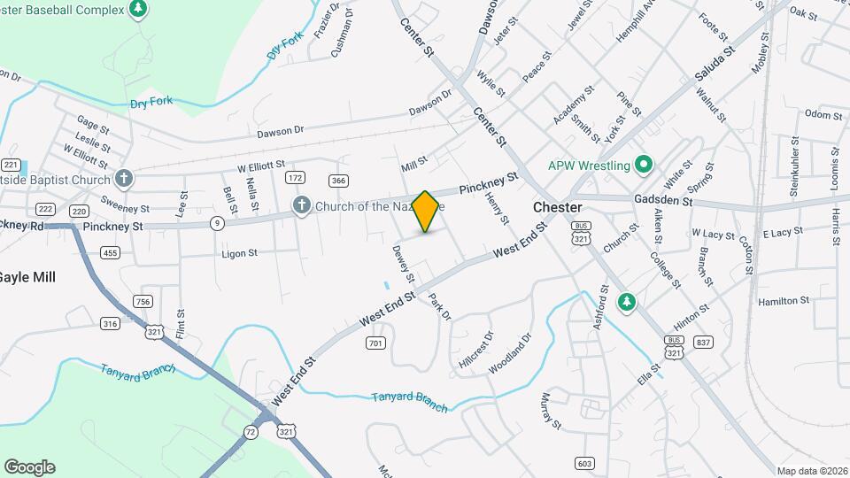 104 Epworth St Map and Location Details