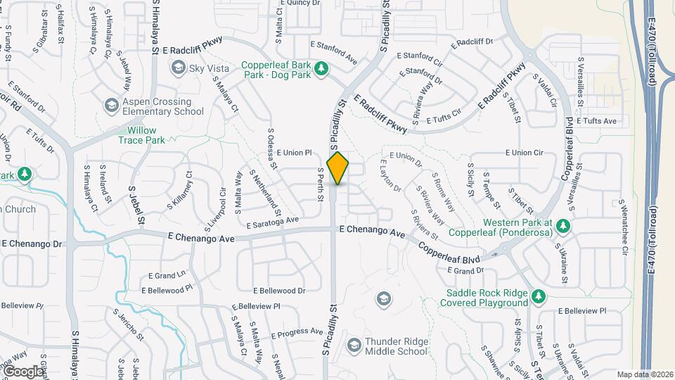 4807 S Picadilly St Map and Location Details