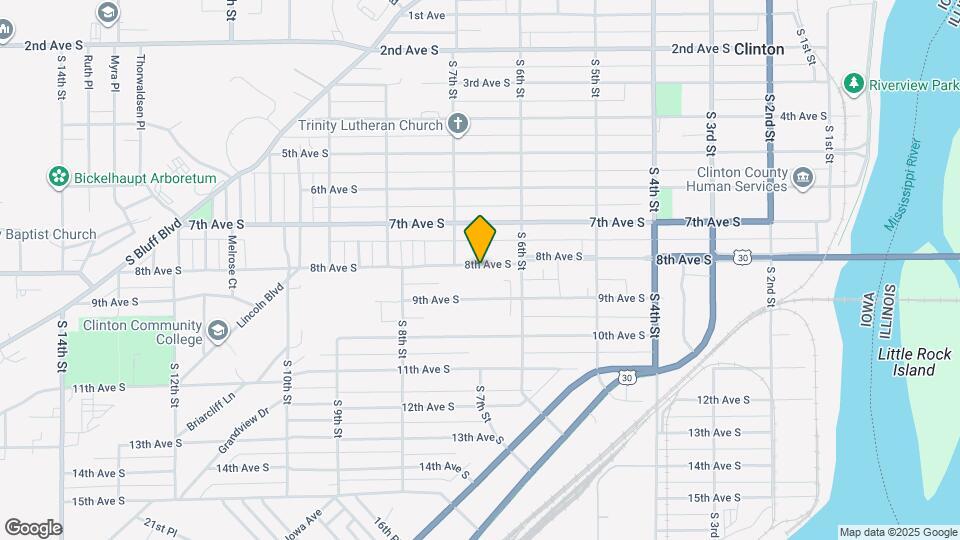 635 8th Ave S Map and Location Details