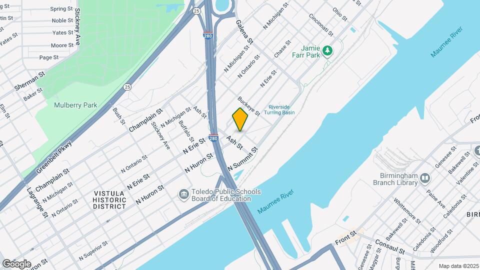 1817 N Superior St Map and Location Details