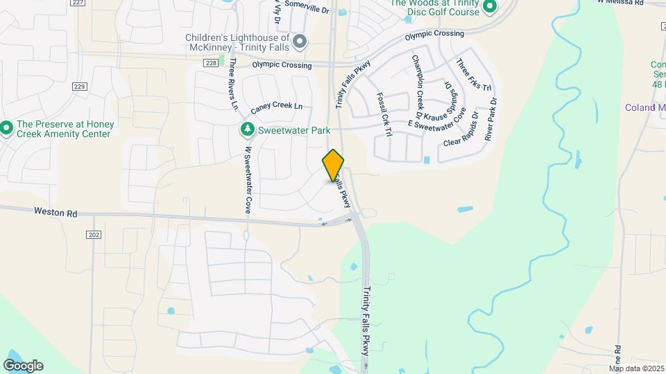 701 Spring Falls Dr Map and Location Details