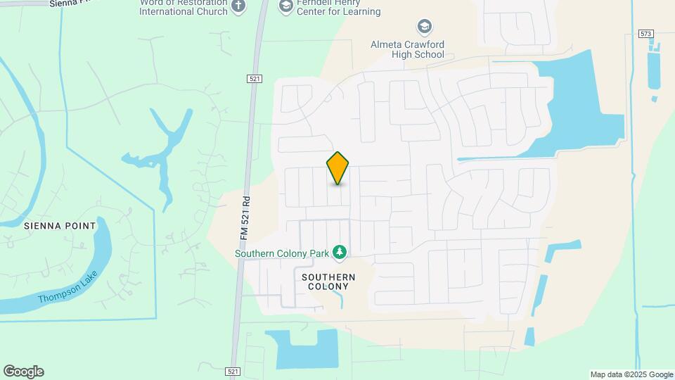8106 Fieldfare Dr Map and Location Details