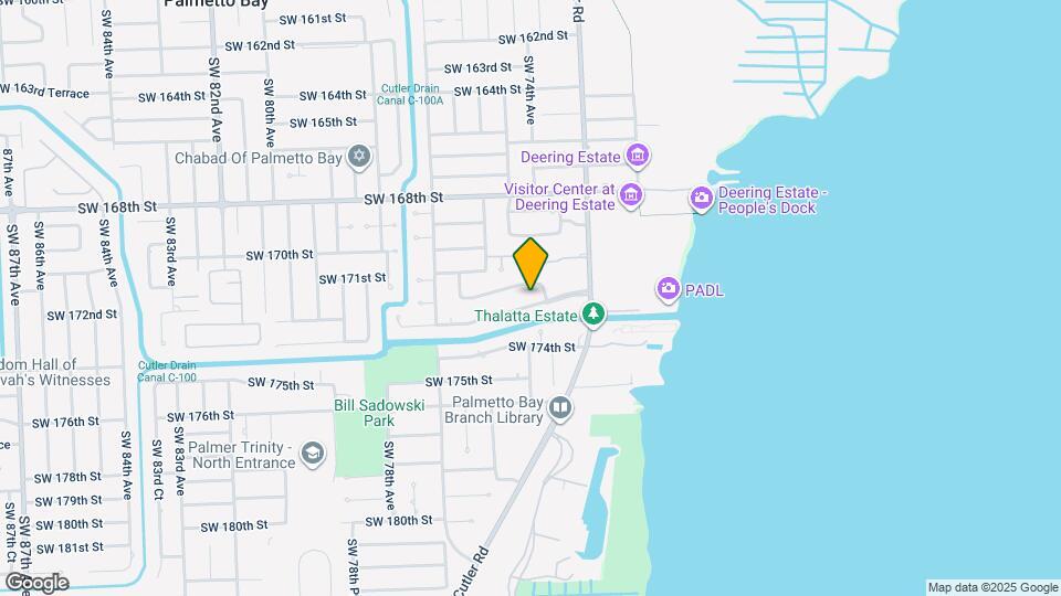 7435 SW 173rd St Map and Location Details