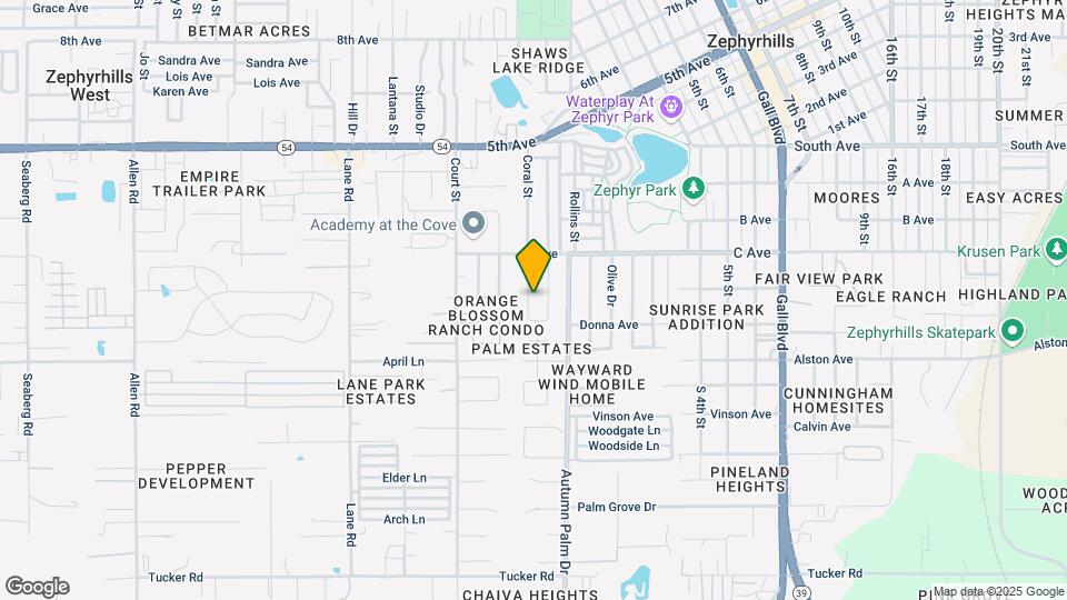 4620 Coral St Mapa y Detalles de la Ubicación