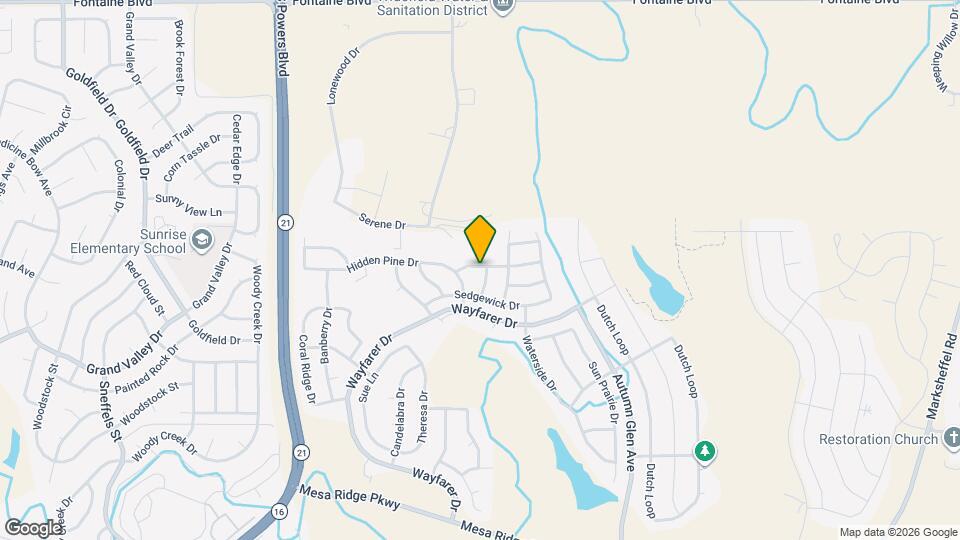7208 Littlefork Ln Map and Location Details