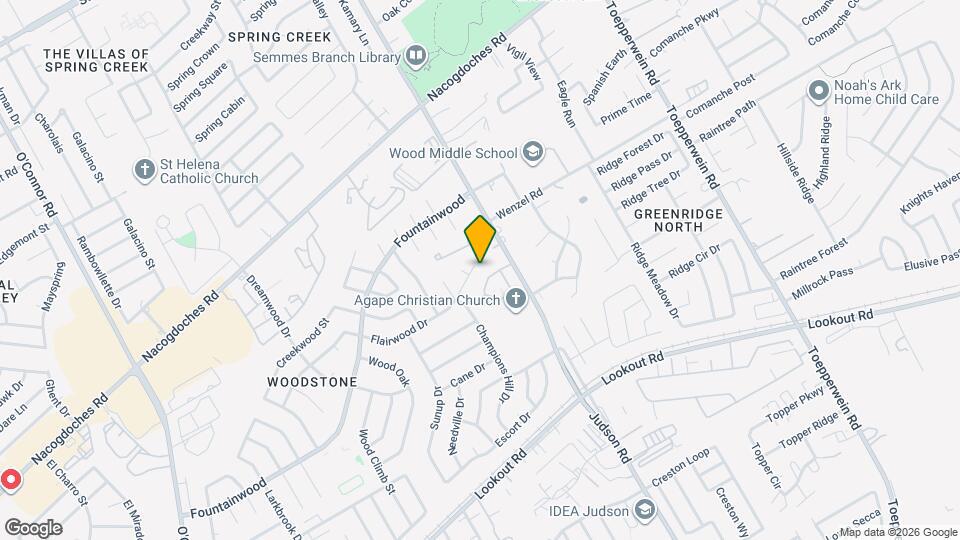 13811 Flairwood St Map and Location Details