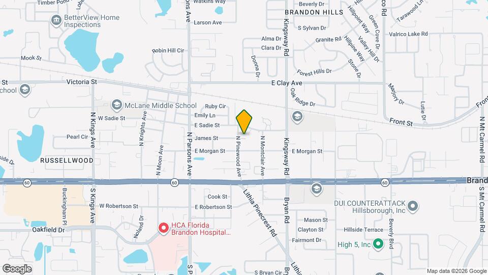 408 Pinewood Ct Map and Location Details