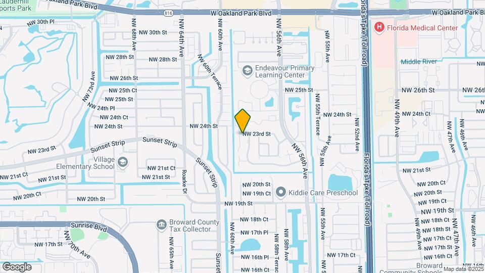 2280 NW 59th Wy Map and Location Details