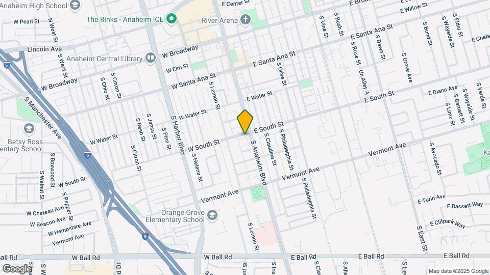 801-823 S Anaheim Blvd Map and Location Details