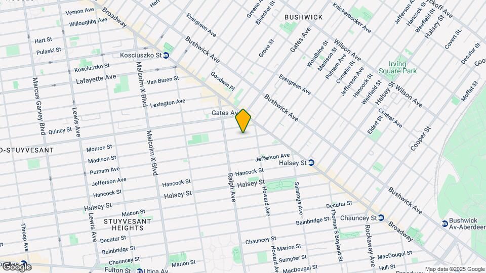 847 Madison St-Unit -3-A Map and Location Details