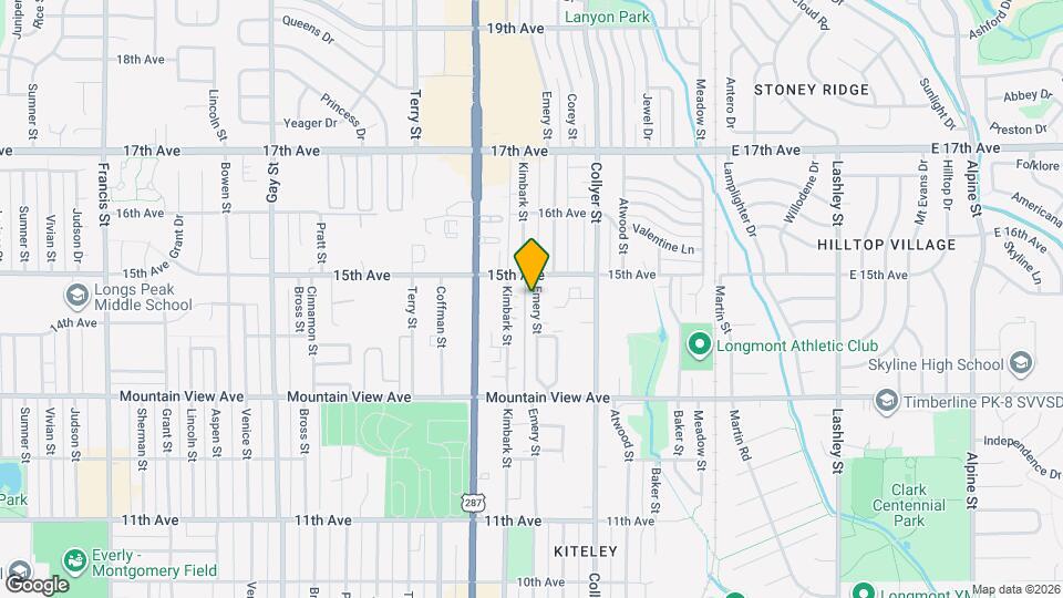 Cottonwood Apartments Map and Location Details