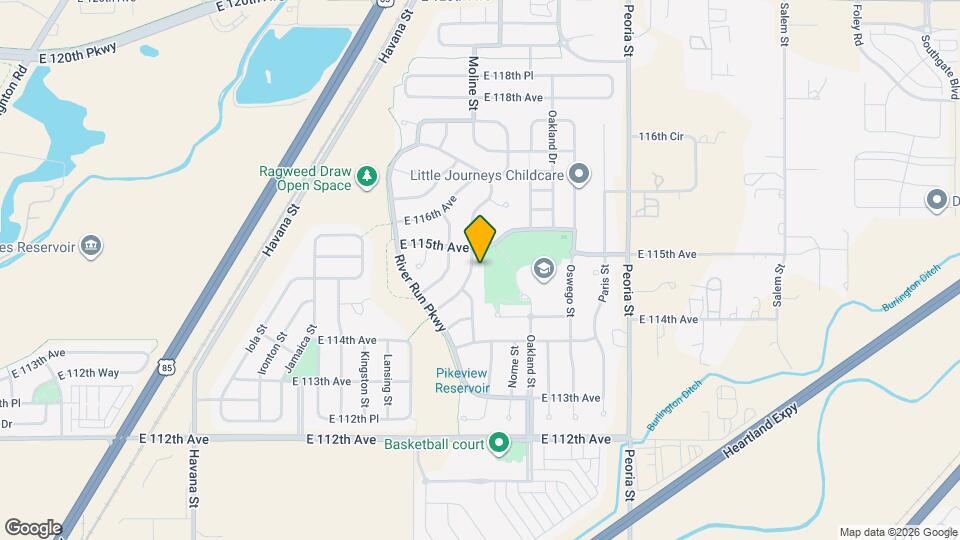 11468 River Run Pky Mapa y Detalles de la Ubicación