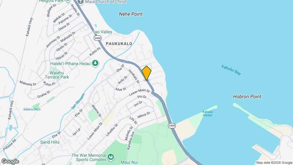 295 Waiehu Beach Rd, Unit Studio Map and Location Details