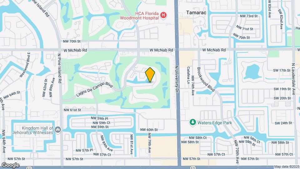 7901 S Colony Cir Map and Location Details