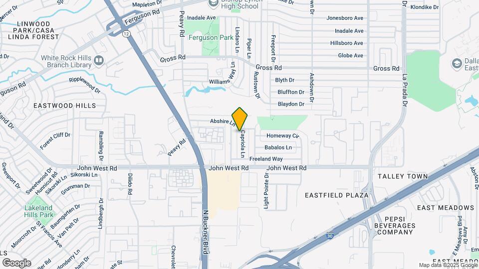 8423 Capriola Ln Map and Location Details