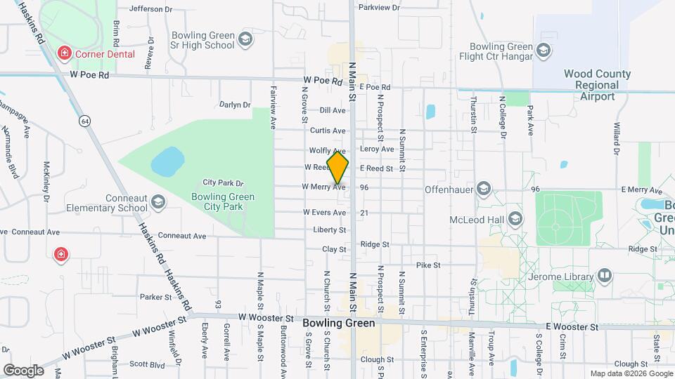 123 W Merry Ave Map and Location Details