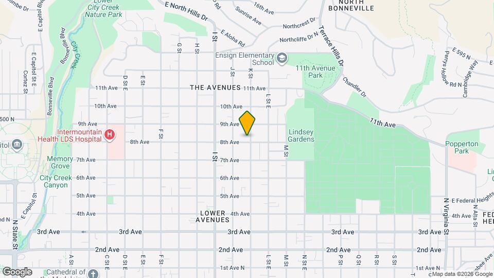 689 E 8th Ave Mapa y Detalles de la Ubicación
