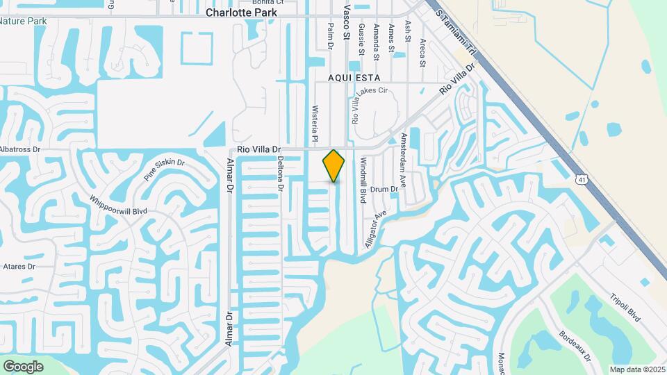 4210 Palm Dr Map and Location Details