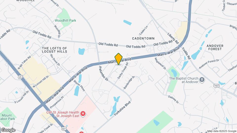 433 Darby Creek Rd Map and Location Details