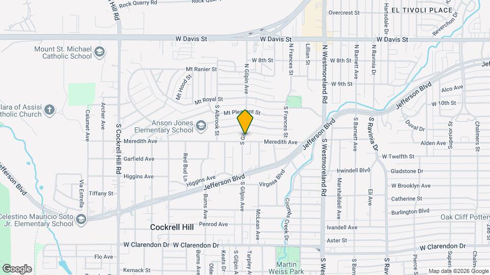 3727 Meredith Ave Map and Location Details