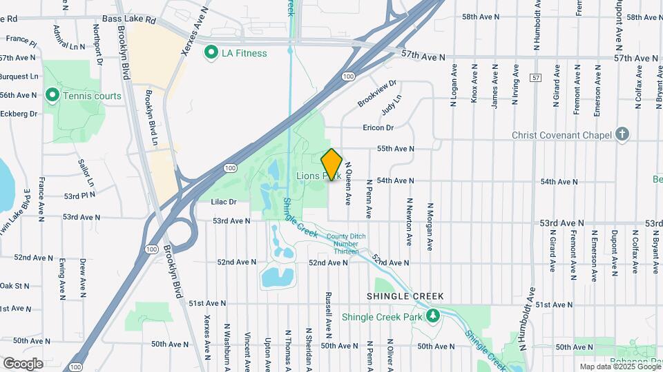 5340 Russell Ave N, Unit 2 Map and Location Details