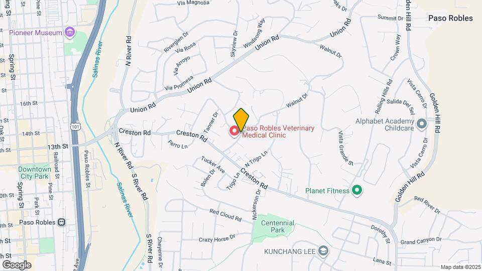 732 Walnut Dr Mapa y Detalles de la Ubicación