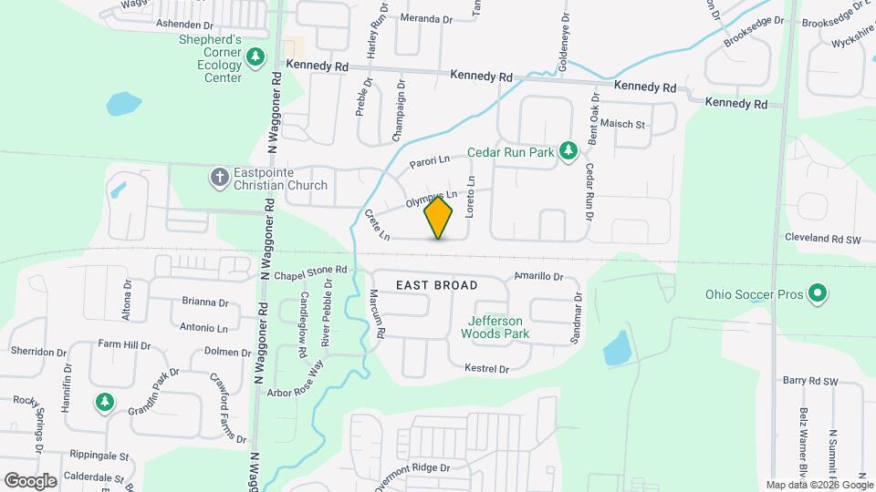 8305 Crete Ln Map and Location Details