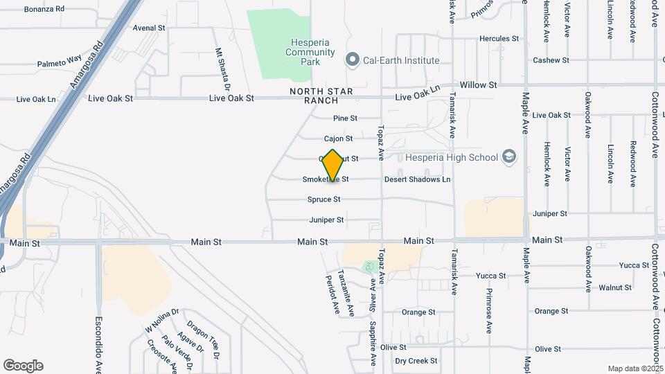 13965 Smoke Tree St Map and Location Details
