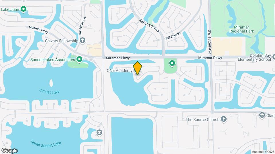 3375 SW 181st Terrace Map and Location Details