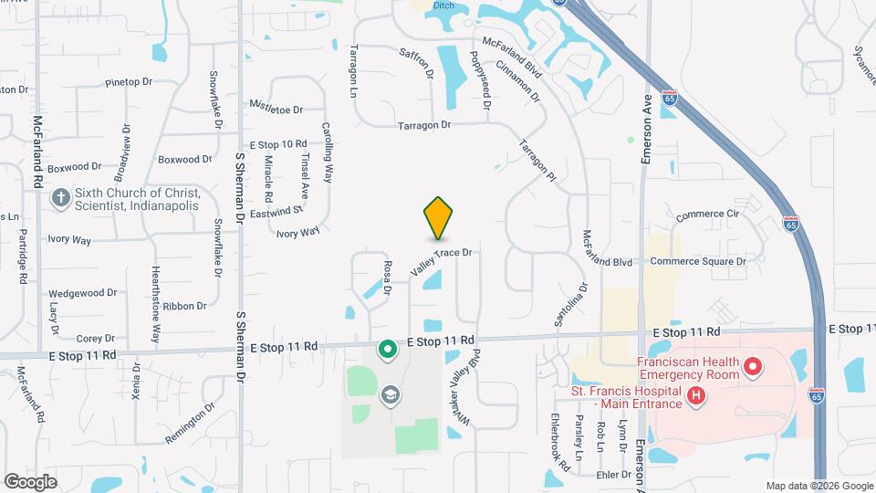 4440 Valley Trace Dr Map and Location Details