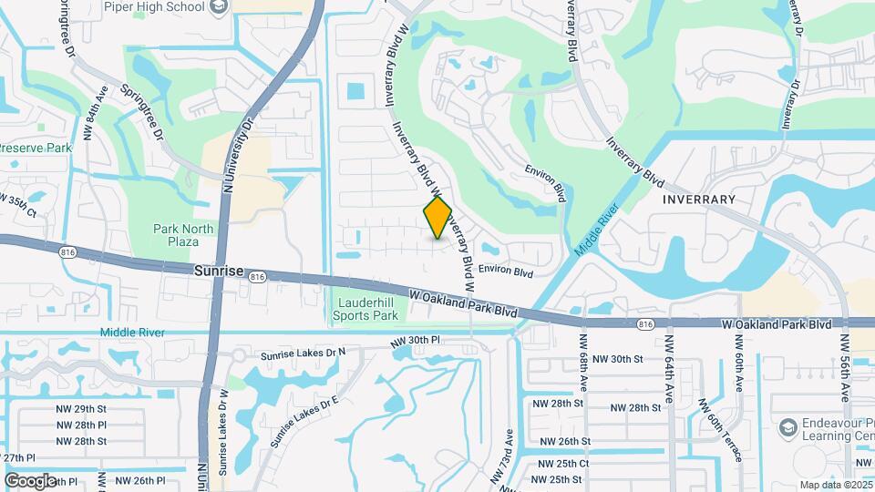 7441 NW 33rd St Map and Location Details
