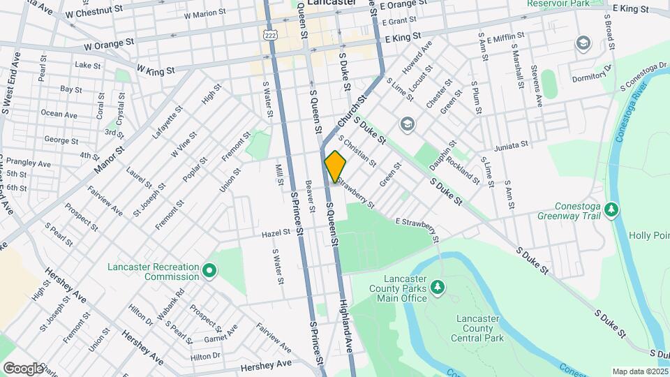 12 E Andrew St Map and Location Details