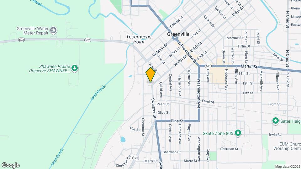 446 W 4th St Map and Location Details