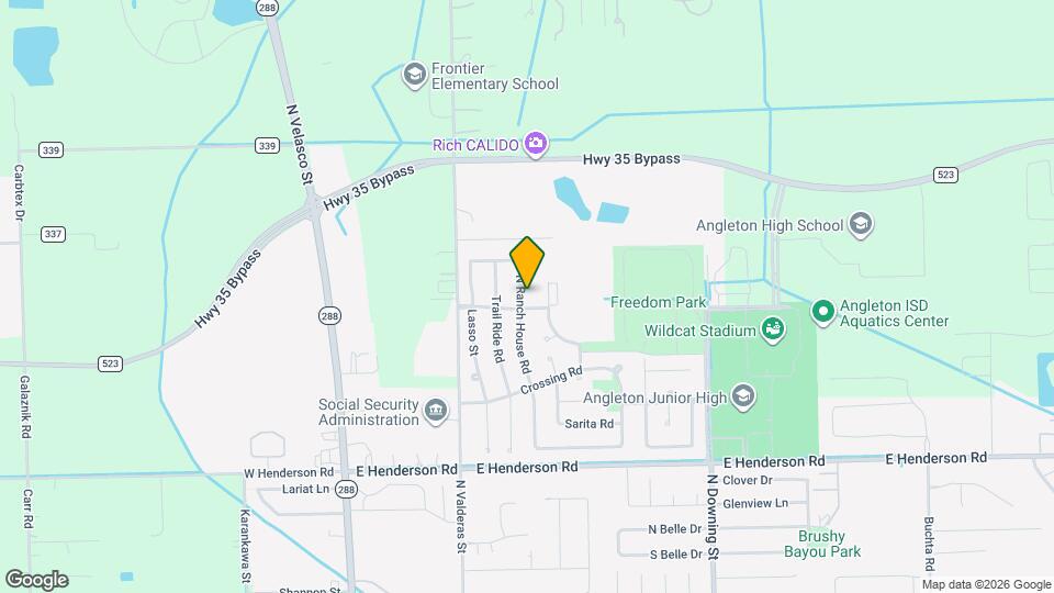 308 N Ranch House Rd Map and Location Details