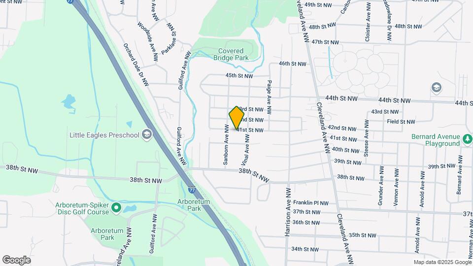 2422 41st St NW Map and Location Details