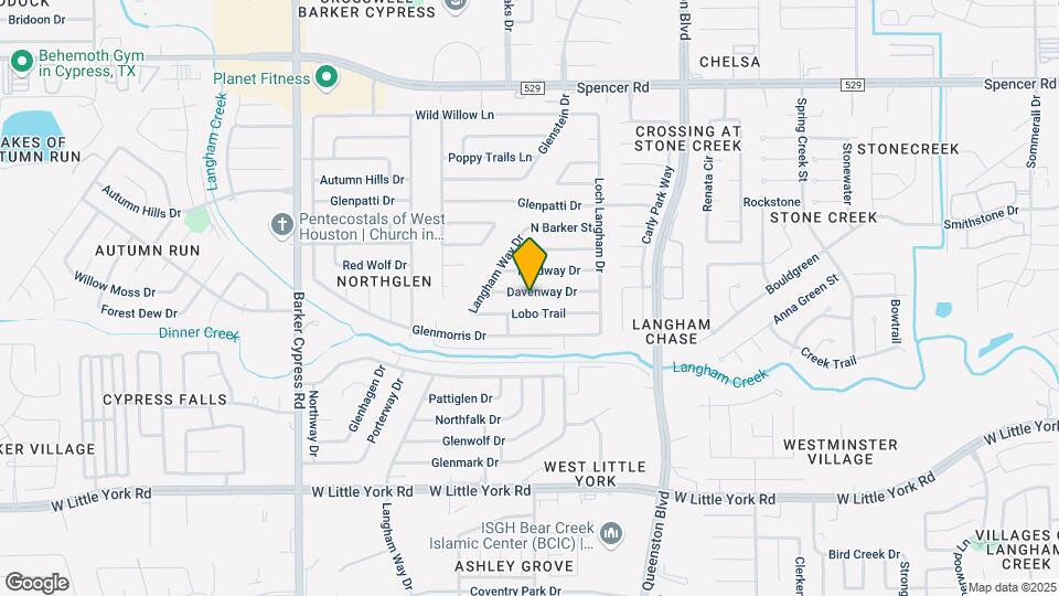 17435 Davenway Dr Mapa y Detalles de la Ubicación