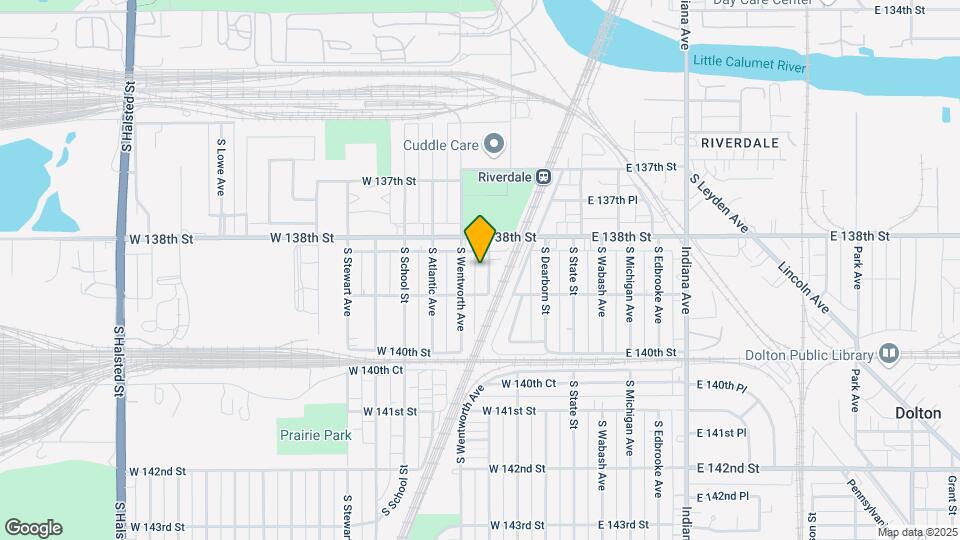 13826 S La Salle St Map and Location Details