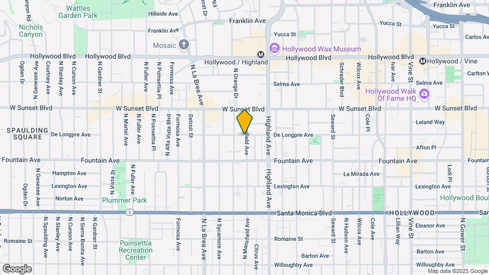 6900 De Longpre Ave Mapa y Detalles de la Ubicación