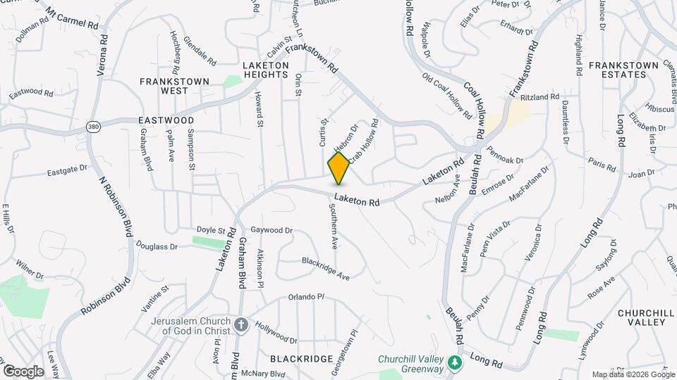 3005 Laketon Rd Map and Location Details