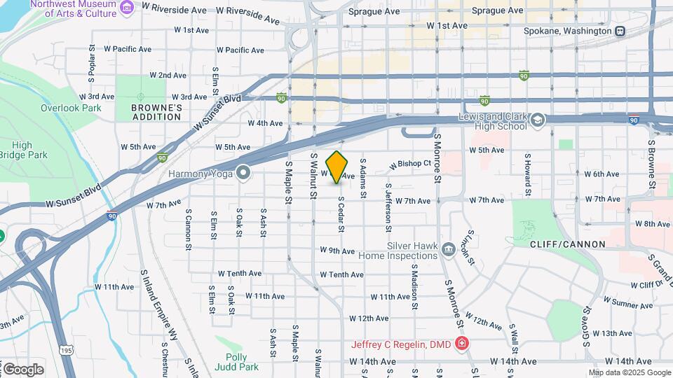 620 S Cedar St Mapa y Detalles de la Ubicación