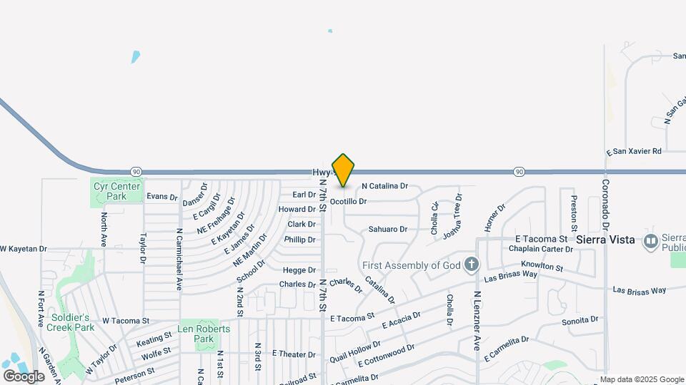 1288 Leon Way Mapa y Detalles de la Ubicación