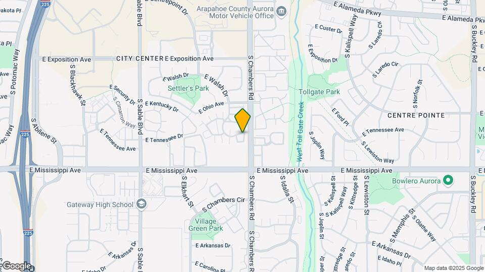 1067 S Fraser Way Map and Location Details