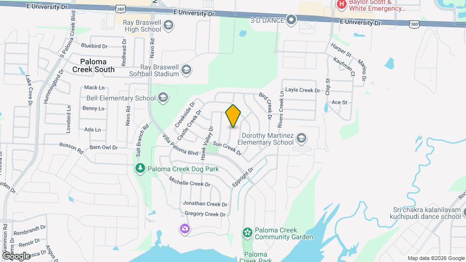 905 Green Coral Dr Map and Location Details