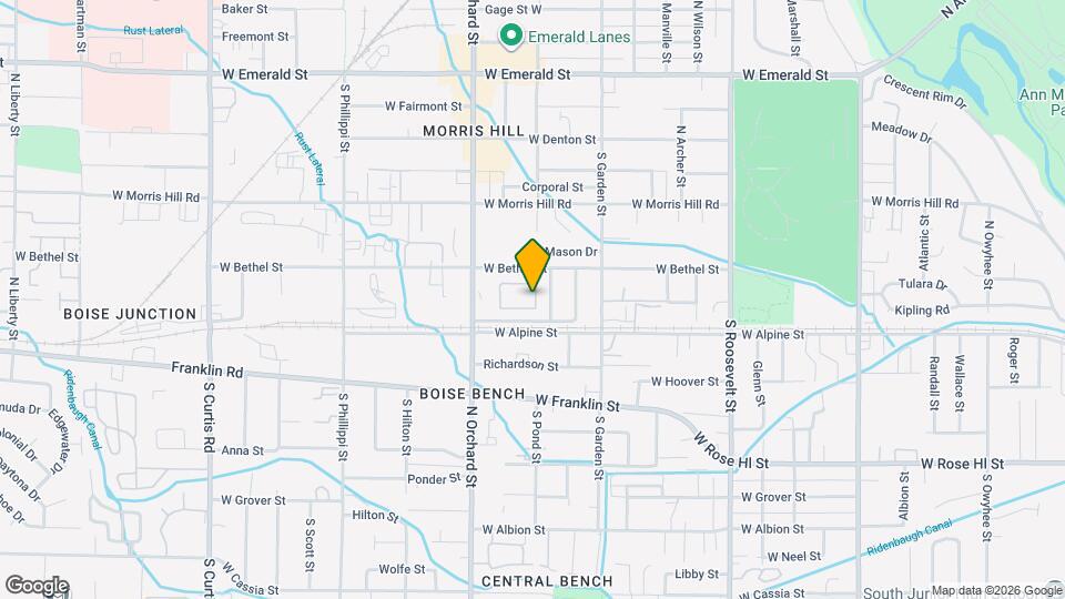84 W Colby Ln Map and Location Details